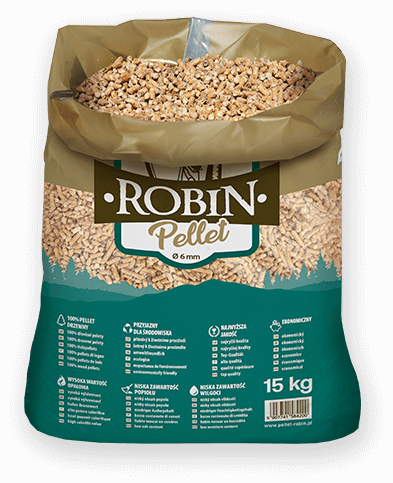 worek pelletu opałowego Robin do kupienia w Przysuchej lub sklepie internetowym